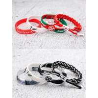 [Sẵn Sàng] Vòng Tay Bóng Đá C Rogentina Messi Chữ Ký Bóng Thể Thao Silicon Dạ Quang Ngôi Sao Ngôi Sao Neymar Dây Bện Nam Quà Tặng Chất Lượng Cao