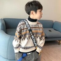 [SẴN, SHIP 24H] Áo len cho bé trai bigsize (3 - 12 tuổi, 20-45kg)☑️ quần áo size đại 5 9 14 tuổi 25kg 30kg 35kg 40kg