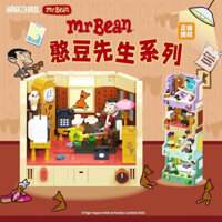 (sẵn ship) Bộ đồ chơi lắp ráp MR. Bean ngộ nghĩnh vui nhộn