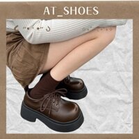 [SẴN + SHIP HỎA TỐC] Giày oxford Hàn quốc thắt dây năng động cá tính basic dễ mix đồ cho nữ style hàn quốc hack chân