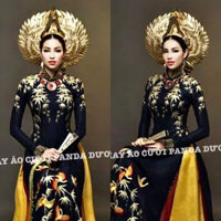 [SẴN SHIP LIỀN, ẢNH THẬT] MẤN HANDMADE THIẾT KẾ RỒNG PHƯỢNG PHỐI ÁO DÀI CÔ DÂU, TRÌNH DIỄN THỜI TRANG CAO CẤP