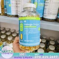 [Sẵn số lượng] Viên uống Omega 3-6-9 Heart Health 325 viên Của Mỹ