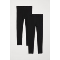[sẵn] Tách lẻ 1 quần legging đen HM H&M sz 1.5-10y_hàng chính hãng authentic