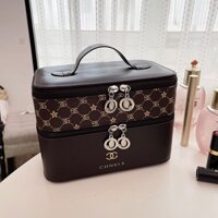 [SAN TAI HA NOI] Túi cốp đựng mỹ phẩm du lịch hai ngăn mới siêu hot dung tích lớn