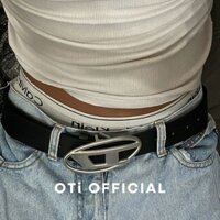 [SẴN] Thắt lưng OTi mặt khóa chữ D acubi fashion aesthetic Unisex