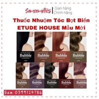 [SẴN] Thuốc Nhuộm Tóc Dạng Bọt Etude House Hot Style Hair Coloring Bubble Hàn Quốc