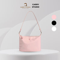 [SẴN] Túi xách nữ vải dù cao cấp Carry Studio đeo vai kèm dây đeo chéo