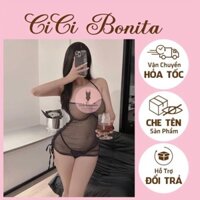 [SẴN] Váy ngủ hai dây Đầm ngủ trong suốt gợi cảm nóng bỏng CV121 Louis19 HCM