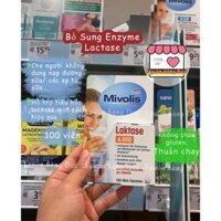 Sẵn Viên uống bổ Sung Enzyme Lactase 6000 (Mivolis Chuẩn Nội địa Đức) cho người không dung nạp đường sữa, Laktase-SRMShop