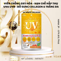 (SẴN) VIÊN UỐNG CHỐNG NẮNG TRẮNG DA UV COLLAGEN WHITE MY LOVER'S