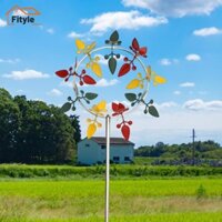 Sân Vườn Trang Trí Gió Sân Chống Thấm Nước Bên Ngoài Phong Cảnh Sắt Cối Xay Gió Cho Lối Đi Đường Lối Lối Đi Bãi Cỏ Sân Sau