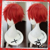 [Sẵn] Wig/tóc giả Karma Akabane hoặc Akashi Seijurou - Lớp học ám sát/Kuroko no basket màu đỏ [Miu Cosplay 05]