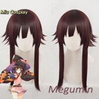 [Sẵn] Wig/Tóc giả Megumin - Konosuba màu nâu đậm [Miu Cosplay]