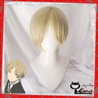 [Sẵn] Wig/Tóc giả Natsume - Natsume Jujinchou màu vàng và nâu trà [Miu Cosplay 03]