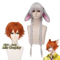 [Sẵn] Wig/tóc giả Nick và Judy - Zootopia: Phi Vụ Động Trời [Miu Cosplay 03]