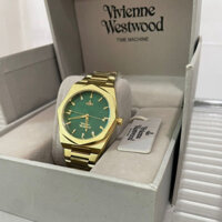 [sẵn xanh lá, xanh dương] Đồng Hồ Unisex Viviennewestwood mặt lục giác xanh lá cây siêu hot
