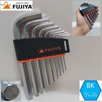 [Sản xuất tại Nhật] Bộ cờ lê lục giác ngắn đầu bằng 9 chi tiết FUJIYA LH130-9S made in Japan