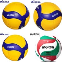 Sản xuất tại Thái Lan Bóng chuyền Mikasa size5 Cuộc thi tập luyện V300W V200W V330W MVA300 MVA330 Bóng chuyền