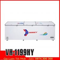 Sanaky VH-1199HY | Tủ đông 1000 lít trử thực phẩm đông lạnh
