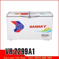 Sanaky VH-2299A1 | tủ đông 1 ngăn 200 lít, dành lạnh ống đồng