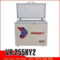 Sanaky VH-255HY2 | Tủ đông dung tích 200 lít nhỏ, 1 ngăn đông