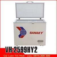 Sanaky VH-2599HY2 | Tủ đông 200 lít, dàn lạnh ống đồng
