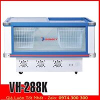 Sanaky VH-288K | Tủ mát nằm ngang, kính trước, cửa lùa