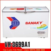 Sanaky VH-3699A1 | Tủ đông 360 lít, dàn lạnh ống đồng