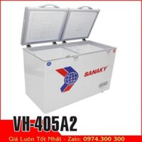 Sanaky VH-405A2 | Tủ đông 1 ngăn 400 lít, 2 nắp mở
