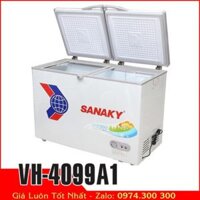 Sanaky VH-4099A1 | Tủ đông 400 lít, dàn lạnh ống đồng