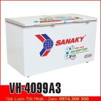Sanaky VH-4099A3 | Tủ đông 400 lít, inverter 1 ngăn tiết kiệm điện
