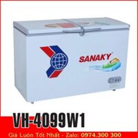 Sanaky VH-4099W1 | Tủ đông 400 lít, 2 ngăn đông mát, ống đồng