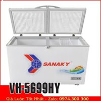 Sanaky VH-5699HY | tủ đông 500 lít, dàn lạnh ống đồng