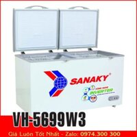 Sanaky VH-5699W3 | Tủ đông mát 500 lít, inverter tiết kiệm điện