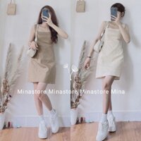 (Sẵn/ảnh thật)Váy 2 dây bản to chất thô phong cách Hàn Quốc ôm body cực sexy quyến rũ