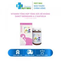 Sanct Bernhard A-Z Kapseln Vitamin Tổng Hợp Tăng Đề Kháng Hộp 60 Viên
