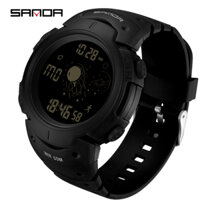 Sanda Đồng Hồ Điện Tử Thể Thao Chống Nước Có Đèn led Cho Nam