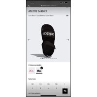 Sandal Adidas bé trai