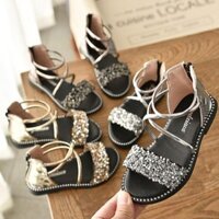 sandal bé gái size 26-36 kim sa siêu xinh nổi bật hàng Quảng Châu