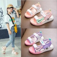 Sandal bé gái, xăng đan đi học cho bé gái size 27-36 S221