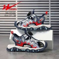 Sandal bít mũi bé trai 3 - 15 tuổi W.Kids dáng thể thao năng động cá tính đi học đi biển mùa hè ST102