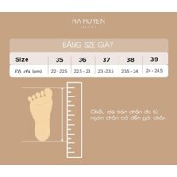 Sandal cao gót Hà Huyền Shoes quai mảnh quấn chéo hở gót nhọn 8 phân - SD228 SW