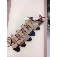 Sandal cao gót quai chéo