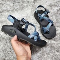 Sandal Chaco [ Bản Nhập Cao Cấp  ] Mã Xanh Đế Ghi  Bảo hành 24 Tháng