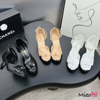 Sandal chanel hoa trà gót nhọn hàng qccc đã về bù fullsz nha các ty Fullbox