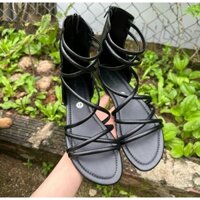 sandal chiến binh hậu dây kéo có bigsize siêu xinh 35-45