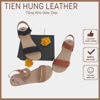 Sandal đế bằng quai ngang, dép nữ học sinh Tiến Hùng TH0021