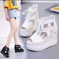 Sandal đế độn cao 8cm
