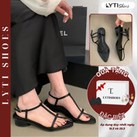 Sandal Đế Thấp Mũi Nhọn Dây Mảnh Thời Trang Lytishoes G156