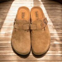 Sandal Đế Trấu Sục Bịt Mũi Chất Liệu Da Bò Lộn Nguyên Tấm Thương Hiệu BIOLINE - SDL